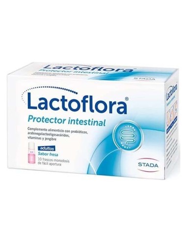 Lactoflora Probiótico Protector Intestinal Para Adultos 10 Frascos
