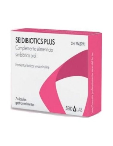 Seidibiotics Plus 7 Capsulas Gastrorresistentes