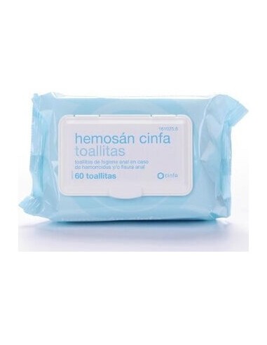 Hemosan Cinfa 60 Toallitas