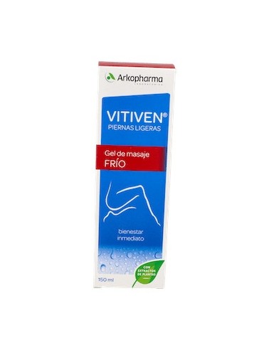 Vitiven® Gel De Masaje Piernas Ligeras 150Ml