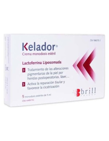 Kelador Crema Monodosis Esteril 5X5 Ml