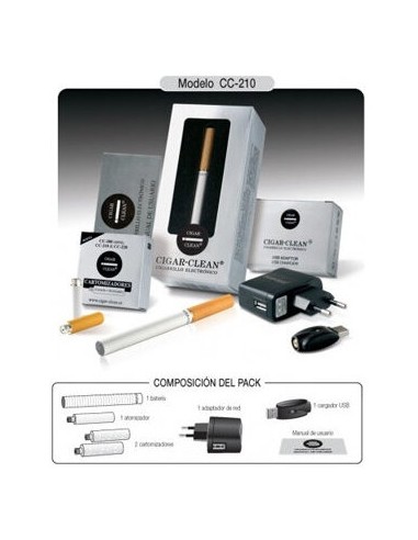 Cigarrillo Electronico Cigar Clean C210