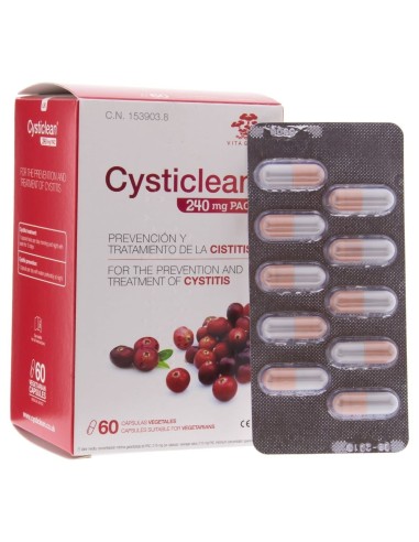 Cysticlean 240 Mg Pac 60 Capsulas