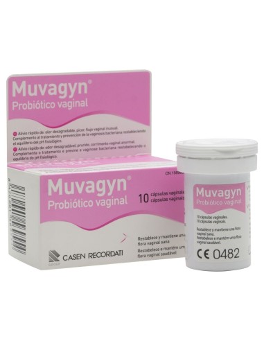 Muvagyn® Probiotico Tampón Súper Con Aplicador 9Uds
