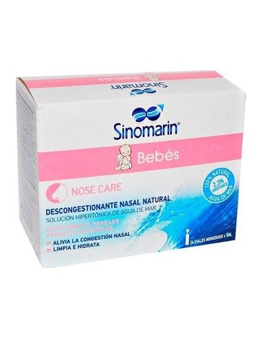 Sinomarin® Bebés Limpieza Nasal 24 Monodosis