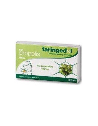 Faringedol Menta 15 Caramelos