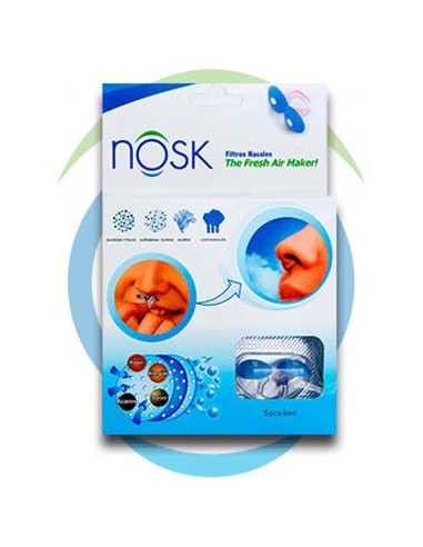 Filtro Nasal Nosk Pack 6 Uds