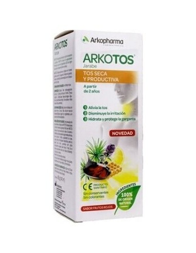 Arkotos Jarabe Tos Seca Y Productiva 140Ml