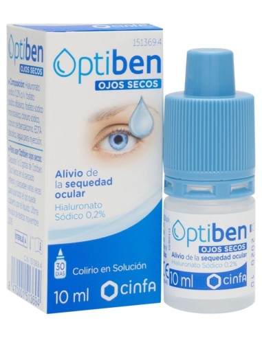 Optiben Gotas Sequedad Ocular 10 Ml