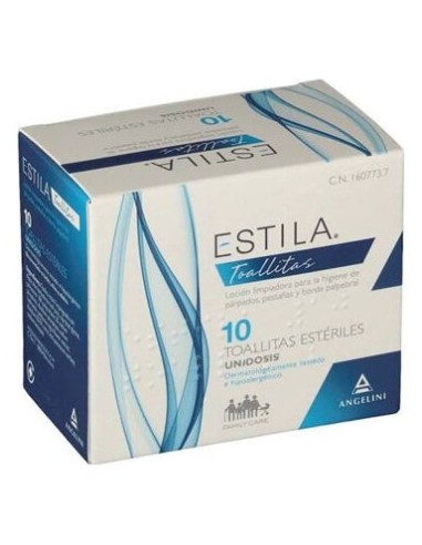 Estila Toallitas Estériles Desechables 10Uds