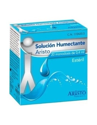 Solucion Humectante Aristo 0,4Ml 20 Mon