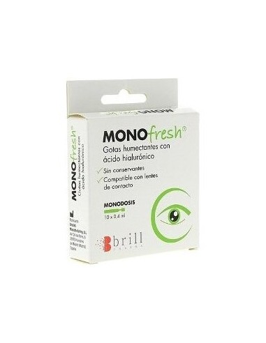 Mono Fresh Humectantes Gotas 10Und X 0,4 Ml