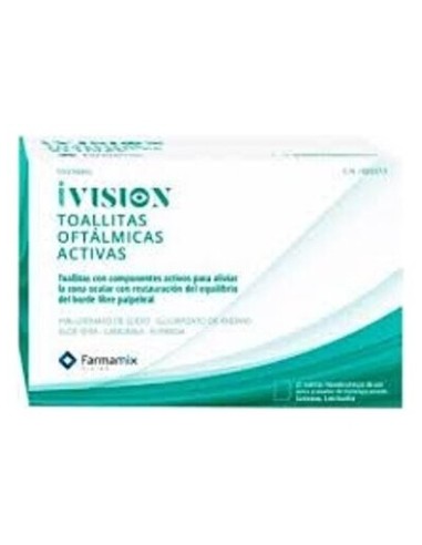 Ivision 20 Toallitas Activas Farmamix