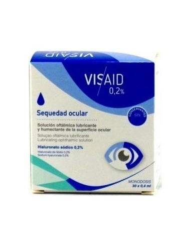 Visaid 0,2% Gotas Oculares Estériles 0,4Ml X 30Uds