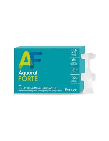 Aquoral Forte Gotas Oftalmicas 30 Monodo