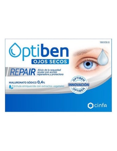 Optiben Ojos Secos Repair  20 Monodosis