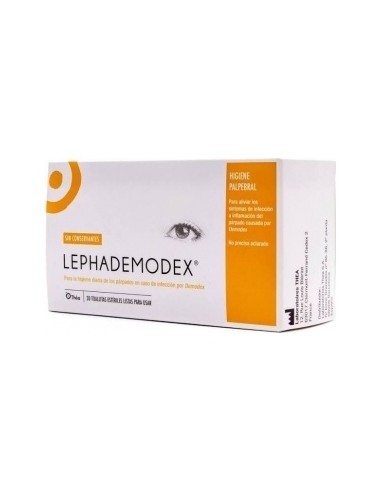 Lephademodex Higiene Palpebral 30Uds