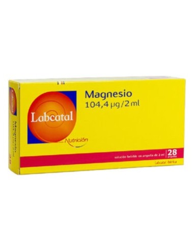 Labcatal 9 Magnesio 28 Ampollas