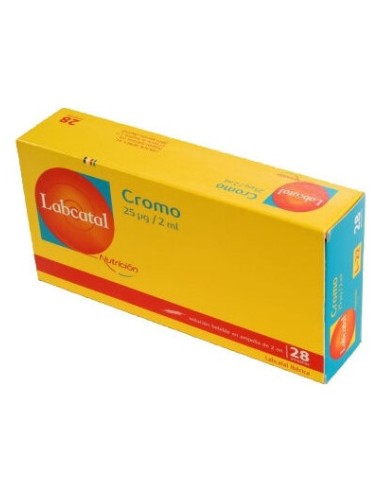 Labcatal 22 Cromo 28 Ampollas 2 Ml