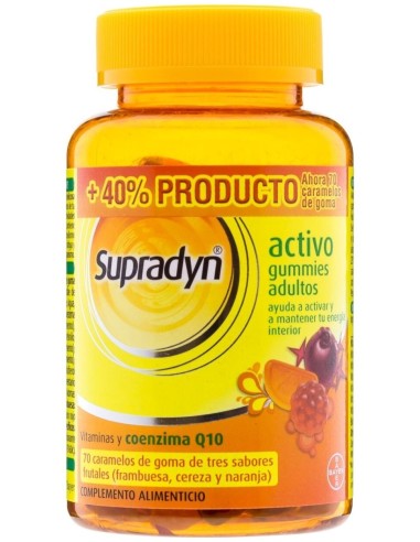 Supradyn® Activo Adultos Gummies 70 Caramelos