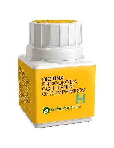 Botanicapharma Biotina + Hierro 0.4/35 Mg 60 Comp