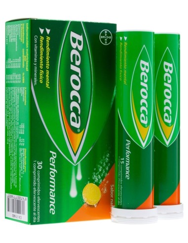Berocca® Performance Naranja Efervescente 30Comp