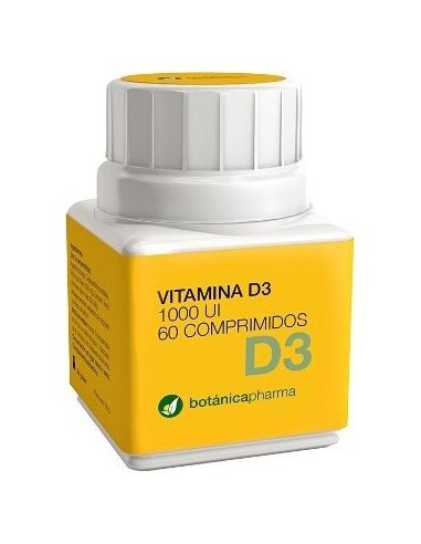 Botanica Pharma Vitamina D3 1000Ui 500Mg 60Comp