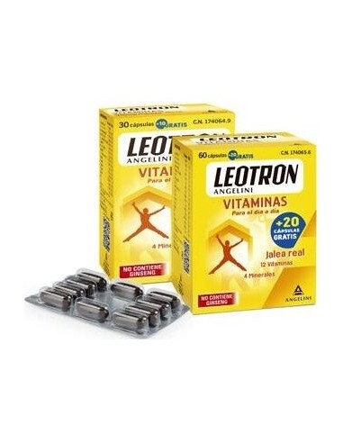 Leotron Vitaminas Angelini 60 Comp.