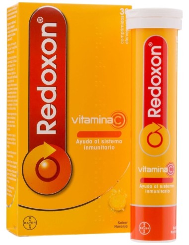 Bayer Redoxon® Vitamina C Naranja Efervescente 1G X 30Comp