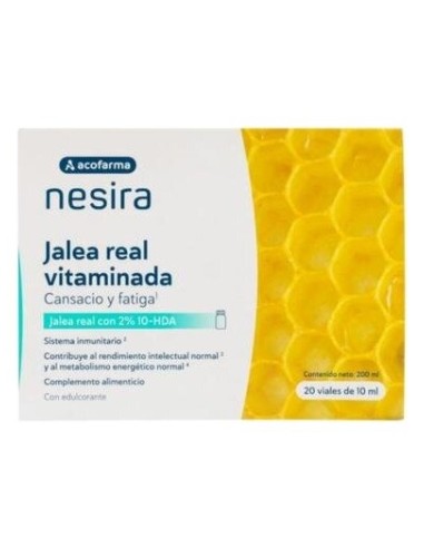 Acofarvital Jalea Real Vitaminada 20 Viales