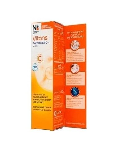 Ns Vitans Vitamina C+ 20 Comp Efervescen