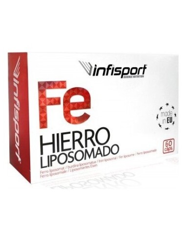 Fe Hierro Liposomado 60 Caps Infisport