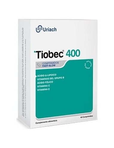 Tiobec 400 40 Comprimidos