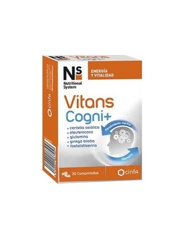 Ns Vitans Cogni+ 30 Comp