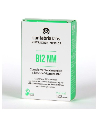 Nutrición Médica B12 20Caps