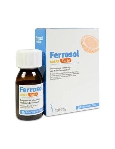 Ferrosol Gotas Forte 30Ml Sol+2,5G Polvo