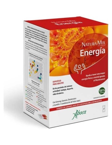 Aboca Natura Mix Advanced Energía 20 Sobres