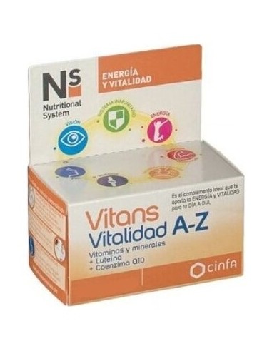 Cinfa Ns Vitans Vitalidad A-Z Senior 30 Compr