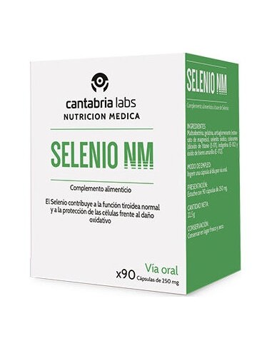 Selenio Nm 90 Capsulas 0,109 Mg