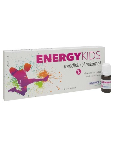 Homeosor Energy Kids 15Ml 10 Viales