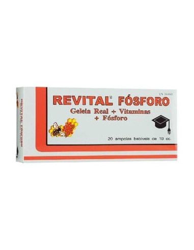 Revital Fósforo 20 Ampollas Bebibles