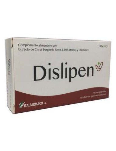 Dislipen 30 Compr Rec Gastrorresistentes