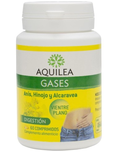 Aquilea Gases Vientre Plano 60Comp