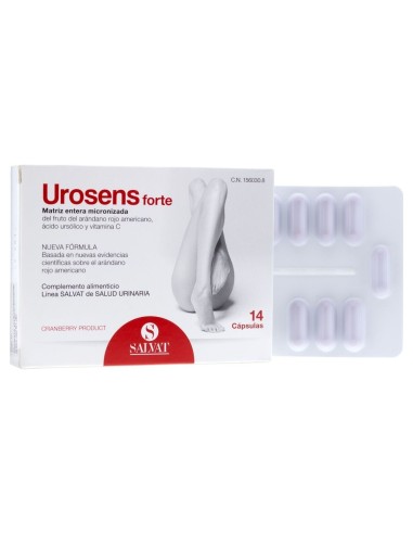 Urosens Forte Pac 120 Mg 14 Capsulas