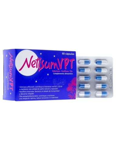 Netisum Vpt 396 Mg 60 Capsulas