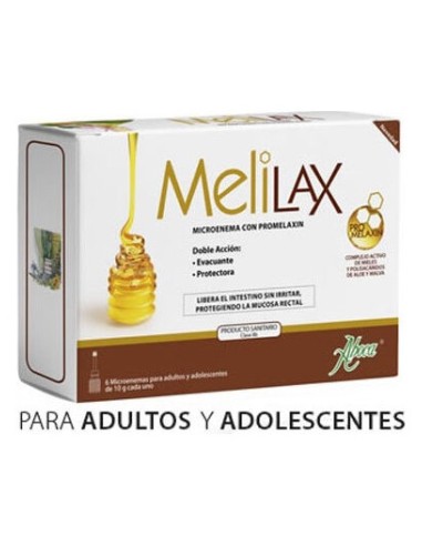 Melilax Adultos 6 Microenema 10Gr Aboca