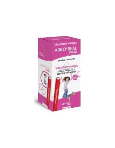 Arkoreal Vitality Jalea Real + Vitaminas 1 Barrita
