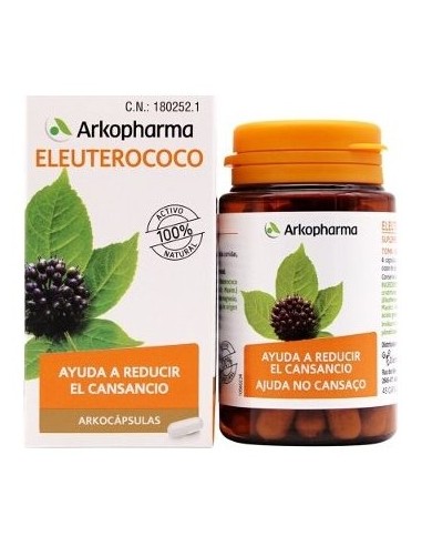 Arkocapsulas Eleuterococo Bio 40Caps