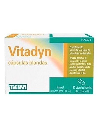 Vitadyn 30 Capsulas Blandas