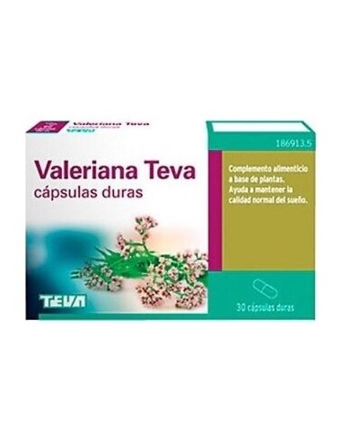 Valeriana Teva 200Mg 30 Caps Duras